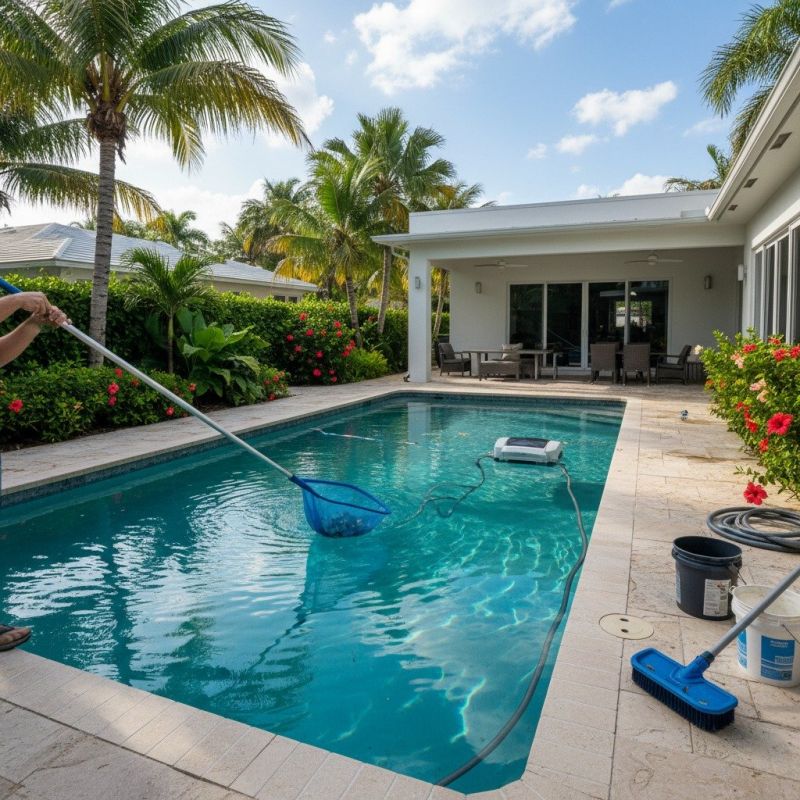 Swimming Pool Patio Service